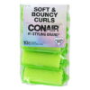 Conair Body & Bounce Gros rouleaux en mousse pour cheveux verts lot de 10