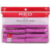 Tiges Red Kiss Cold Wave 9/16" 12 pièces Couleur Orquidea Bigudi