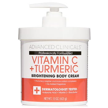 Advanced Clinicals  Crème à la vitamine C  Dry Skin Rescue