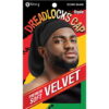 Bonnet en velours pour dreadlocks [Noir]